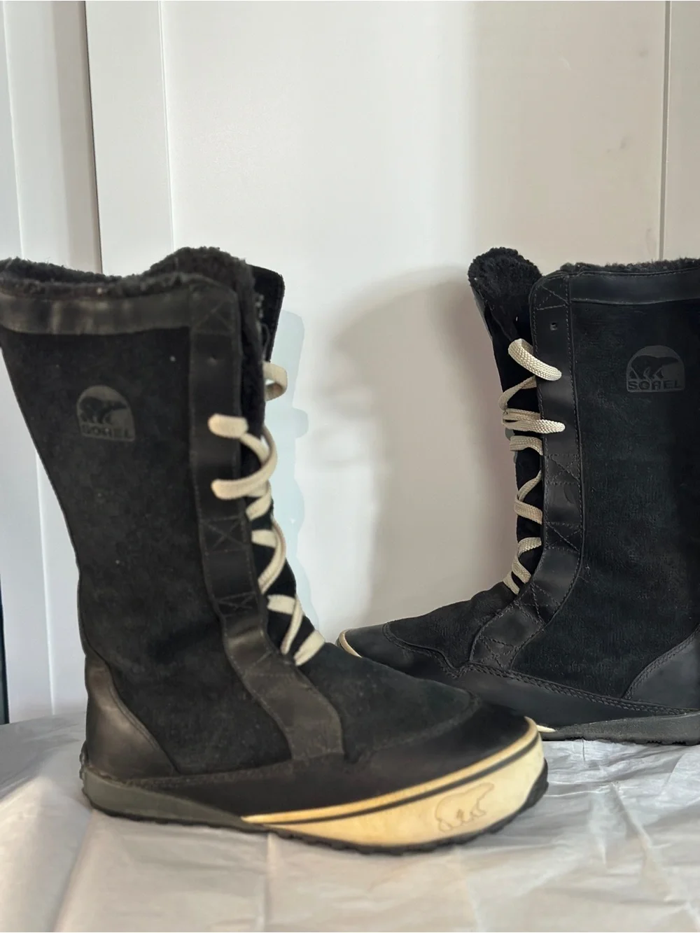 Sorel Mackenzie Tall Lace-Up Waterproof Boots